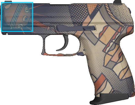 Pattern preview for P2000 | P2000 SPACE RACE