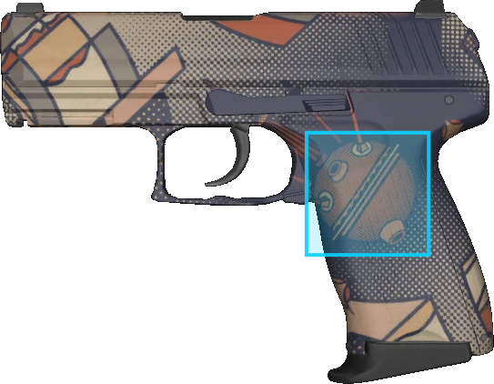 Pattern preview for P2000 | P2000 SPACE RACE