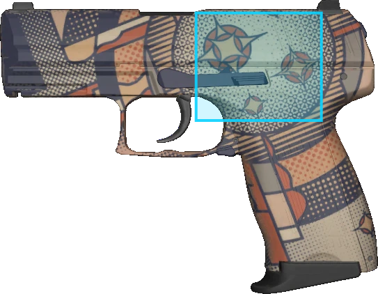 Pattern preview for P2000 | P2000 SPACE RACE