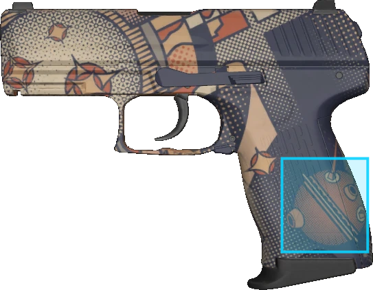 Pattern preview for P2000 | P2000 SPACE RACE