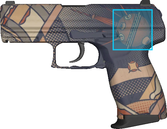 Pattern preview for P2000 | P2000 SPACE RACE