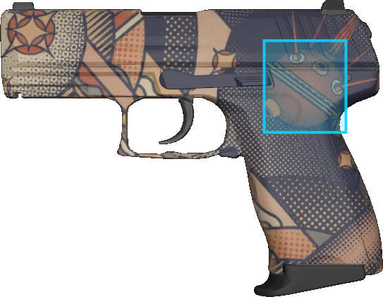 Pattern preview for P2000 | P2000 SPACE RACE