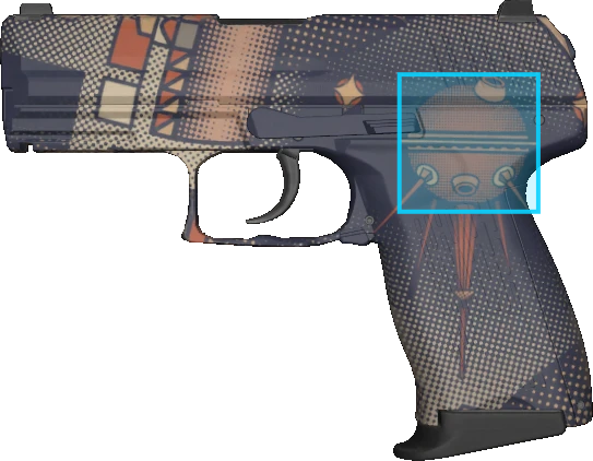 Pattern preview for P2000 | P2000 SPACE RACE