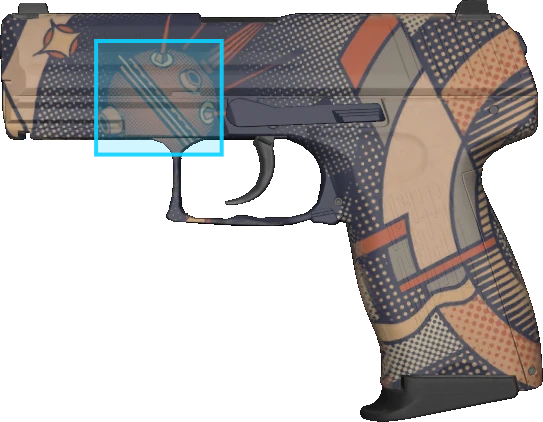 Pattern preview for P2000 | P2000 SPACE RACE