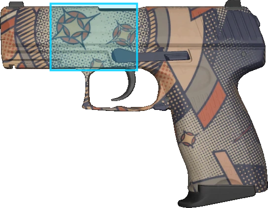 Pattern preview for P2000 | P2000 SPACE RACE