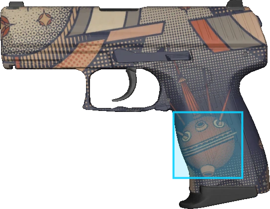 Pattern preview for P2000 | P2000 SPACE RACE