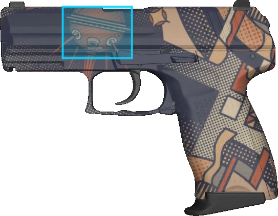 Pattern preview for P2000 | P2000 SPACE RACE