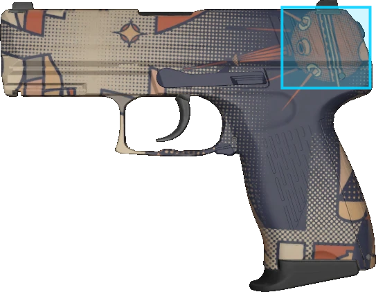 Pattern preview for P2000 | P2000 SPACE RACE