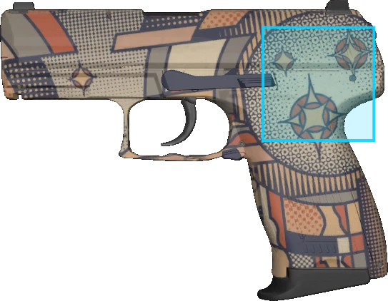 Pattern preview for P2000 | P2000 SPACE RACE