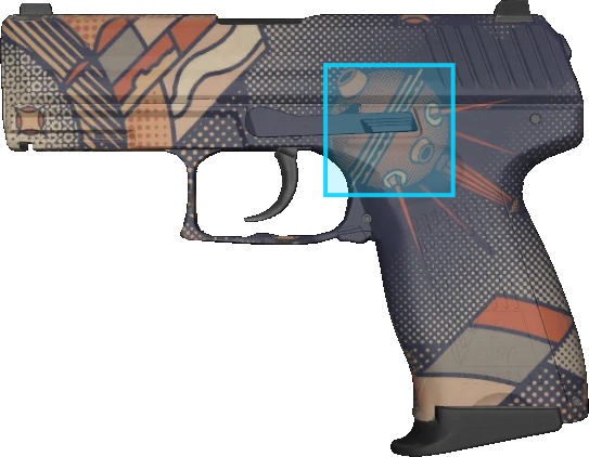 Pattern preview for P2000 | P2000 SPACE RACE