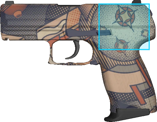 Pattern preview for P2000 | P2000 SPACE RACE