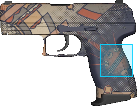 Pattern preview for P2000 | P2000 SPACE RACE