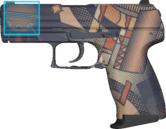 Pattern preview for P2000 | P2000 SPACE RACE