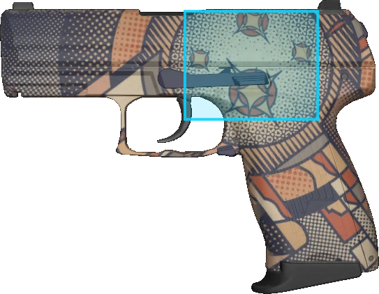 Pattern preview for P2000 | P2000 SPACE RACE