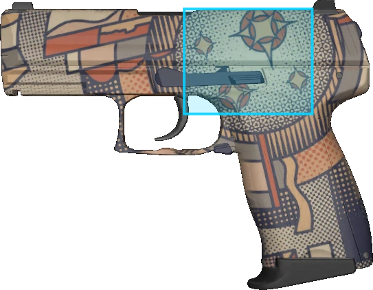 Pattern preview for P2000 | P2000 SPACE RACE