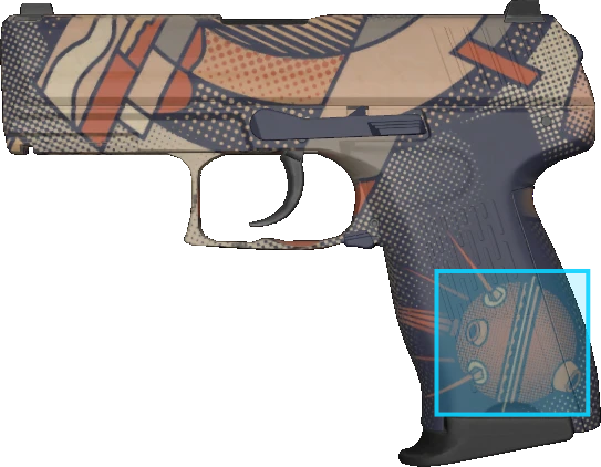 Pattern preview for P2000 | P2000 SPACE RACE