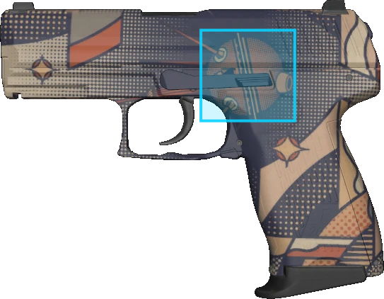Pattern preview for P2000 | P2000 SPACE RACE