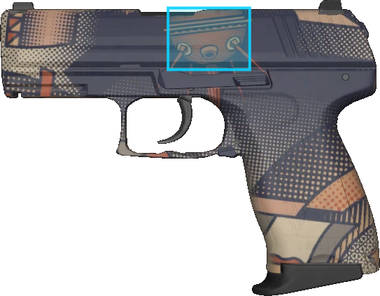 Pattern preview for P2000 | P2000 SPACE RACE