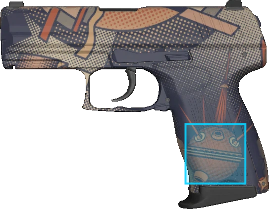 Pattern preview for P2000 | P2000 SPACE RACE