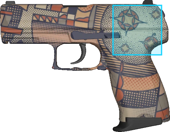 Pattern preview for P2000 | P2000 SPACE RACE