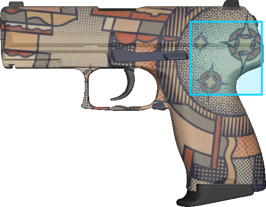 Pattern preview for P2000 | P2000 SPACE RACE