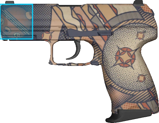 Pattern preview for P2000 | P2000 SPACE RACE