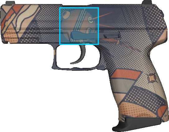 Pattern preview for P2000 | P2000 SPACE RACE