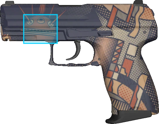 Pattern preview for P2000 | P2000 SPACE RACE