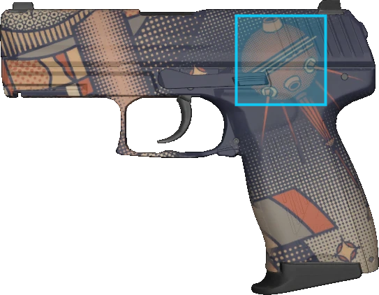 Pattern preview for P2000 | P2000 SPACE RACE