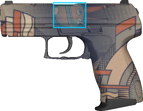 Pattern preview for P2000 | P2000 SPACE RACE