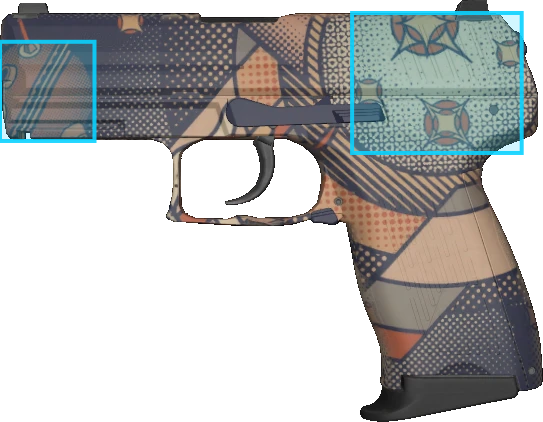 Pattern preview for P2000 | P2000 SPACE RACE