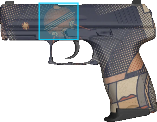 Pattern preview for P2000 | P2000 SPACE RACE