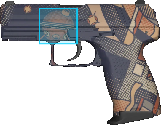 Pattern preview for P2000 | P2000 SPACE RACE