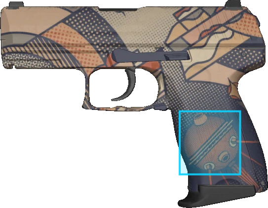 Pattern preview for P2000 | P2000 SPACE RACE