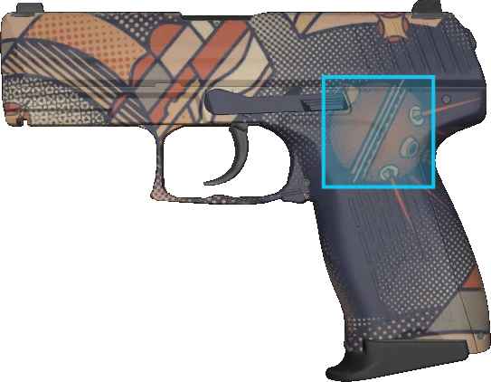 Pattern preview for P2000 | P2000 SPACE RACE