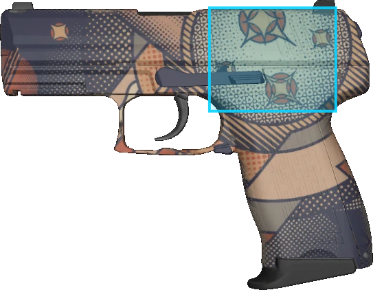 Pattern preview for P2000 | P2000 SPACE RACE
