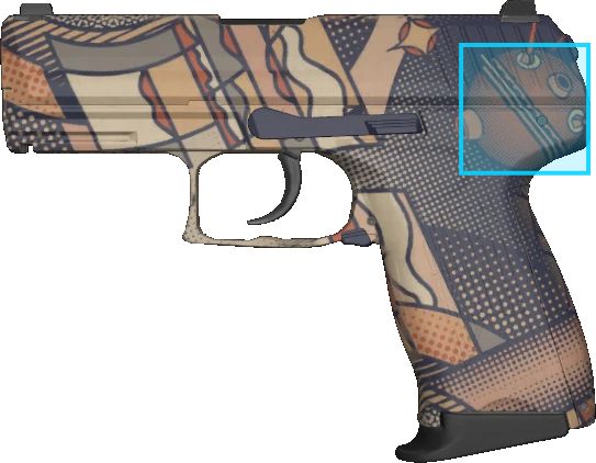 Pattern preview for P2000 | P2000 SPACE RACE