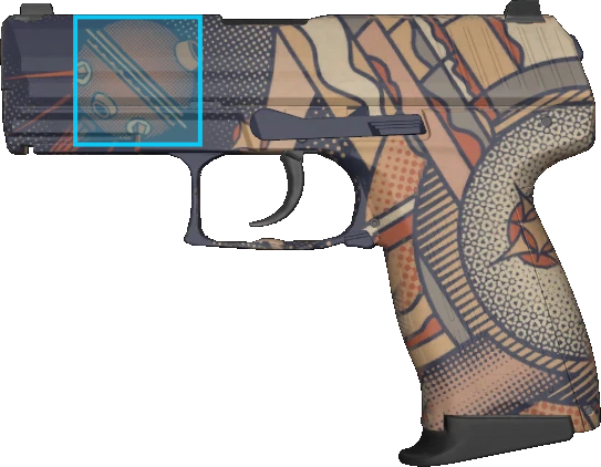 Pattern preview for P2000 | P2000 SPACE RACE