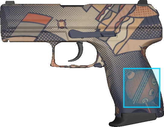 Pattern preview for P2000 | P2000 SPACE RACE