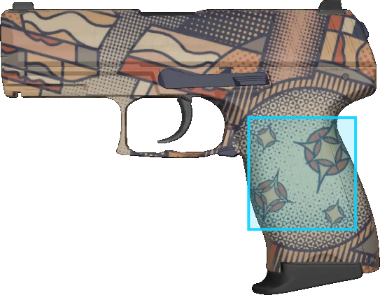 Pattern preview for P2000 | P2000 SPACE RACE