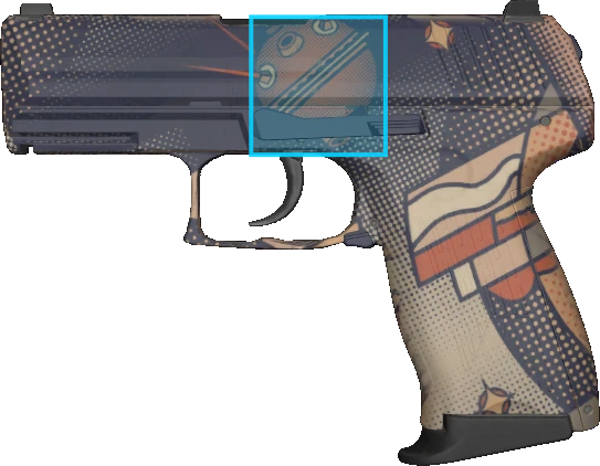 Pattern preview for P2000 | P2000 SPACE RACE