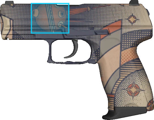 Pattern preview for P2000 | P2000 SPACE RACE
