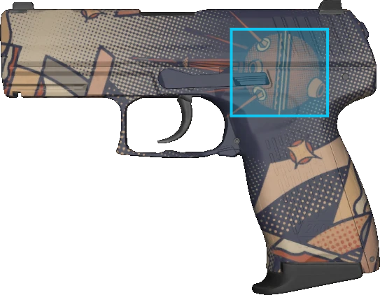 Pattern preview for P2000 | P2000 SPACE RACE