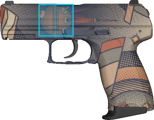 Pattern preview for P2000 | P2000 SPACE RACE