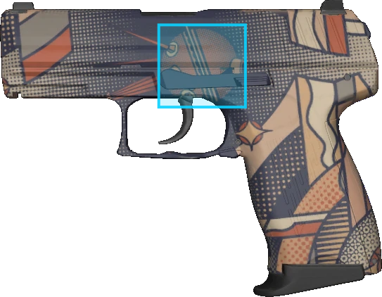 Pattern preview for P2000 | P2000 SPACE RACE
