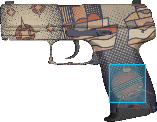 Pattern preview for P2000 | P2000 SPACE RACE