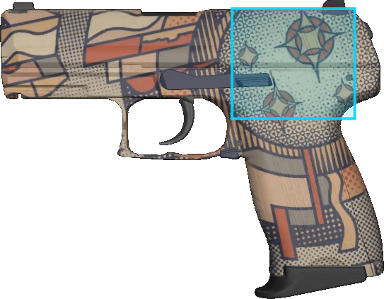 Pattern preview for P2000 | P2000 SPACE RACE