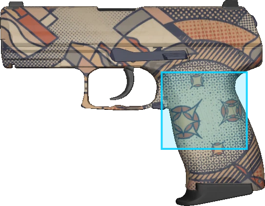 Pattern preview for P2000 | P2000 SPACE RACE