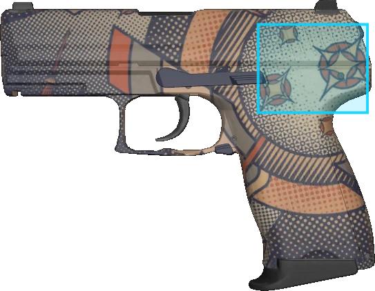 Pattern preview for P2000 | P2000 SPACE RACE