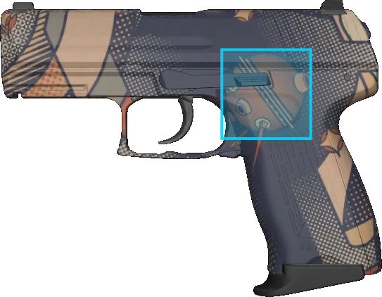 Pattern preview for P2000 | P2000 SPACE RACE